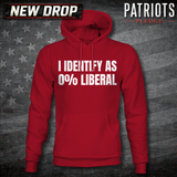 I Identify As 0% Patriots Pledge Hoodie