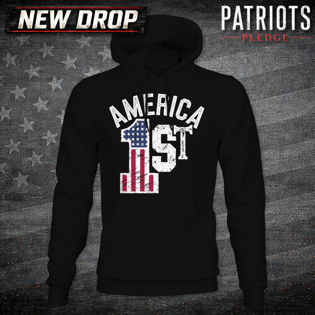 America First Patriots Pledge Hoodie