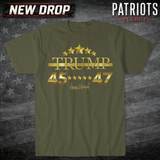 Trump 45-47 T-shirt