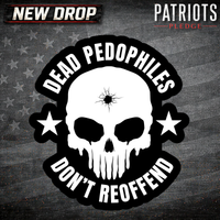 Don't Re-Offend Patriots Pledge Sticker