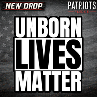 Unborn Lives Matter Patriots Pledge Sticker