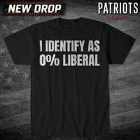 I Identify As 0% T-shirt