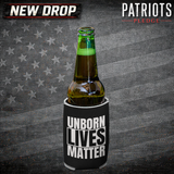 Unborn Lives Matter Patriots Pledge Koozie Can Cooler