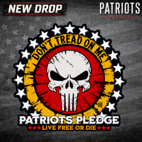 Don't tread On Me Patriots Pledge Sticker