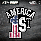 America First Patriots Pledge Sticker