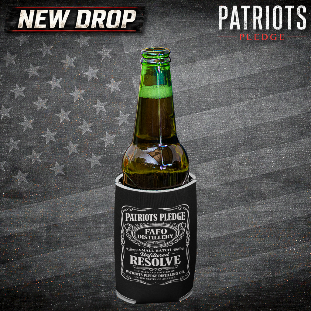 FAFO Distillery Patriots Pledge Koozie Can Cooler