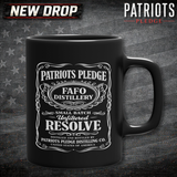 FAFO Distillery Patriots Pledge Coffee Mug