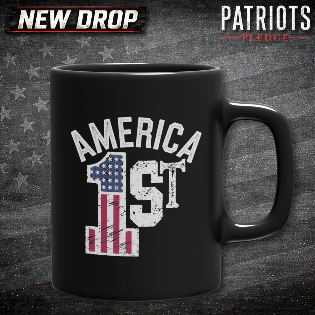 America First Patriots Pledge Coffee Mug