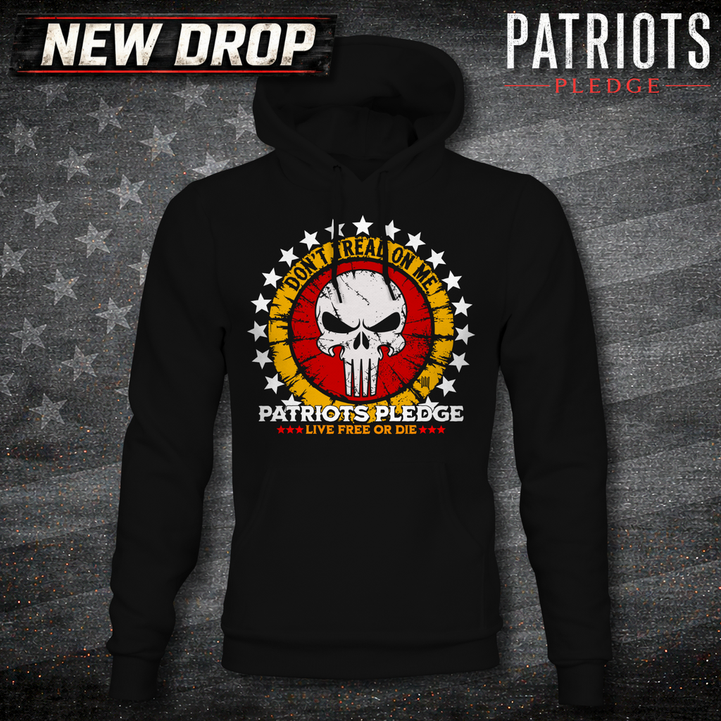 Don't Tread On Me Patriots Pledge Hoodie