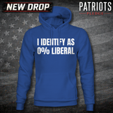 I Identify As 0% Patriots Pledge Hoodie