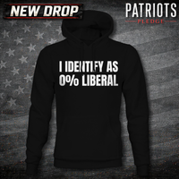 I Identify As 0% Patriots Pledge Hoodie