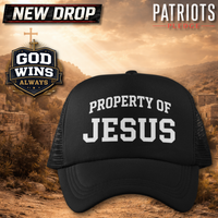 Property Of Jesus God Wins Trucker Hat
