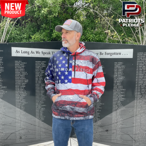 Never Forgotten Patriots Pledge Hoodie